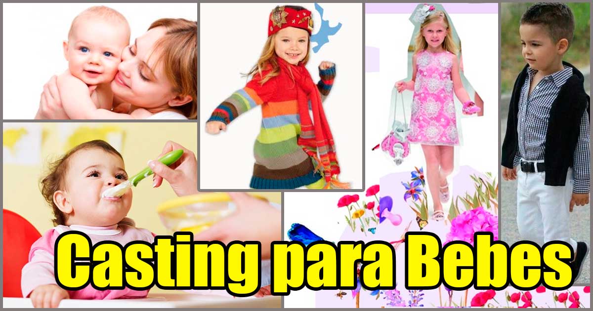 Casting para Bebes Modelos en Lima Perú
